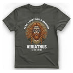 Viriathus Warrior T-Shirt - Charcoal front
