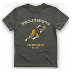 Immaculate Reception Franco Harris T-Shirt - Charcoal front