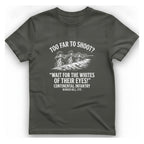 Whites of Their Eyes Bunker T-Shirt - Charcoal front