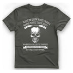 Trophies From Rivals T-Shirt - Charcoal front