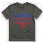 Parker Gibson T-Shirt - Charcoal front