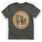 Lost Harbor Settlement T-Shirt - Charcoal front