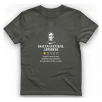 Inaugural Address Review T-Shirt - Charcoal front