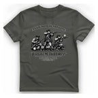 Continental Militia Two Fires Cowpens T-Shirt - Charcoal front