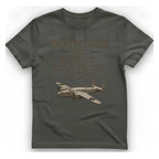 Operation Chastise Why T-Shirt - Charcoal front