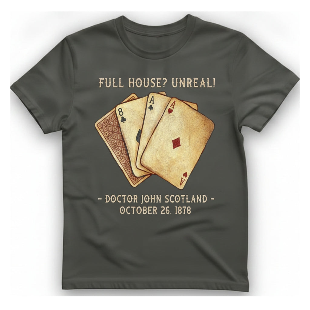 Full House Unreal T-Shirt - Charcoal front
