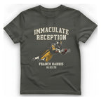 Immaculate Reception T-Shirt - Charcoal front