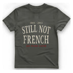 Still Not French T-Shirt - Charcoal front