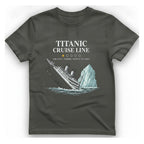 Titanic Cruise Line T-Shirt - Charcoal front