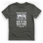 Row To The Next Ship T-Shirt - Charcoal front