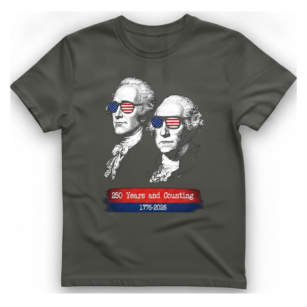 Years Counting T-Shirt - Charcoal front