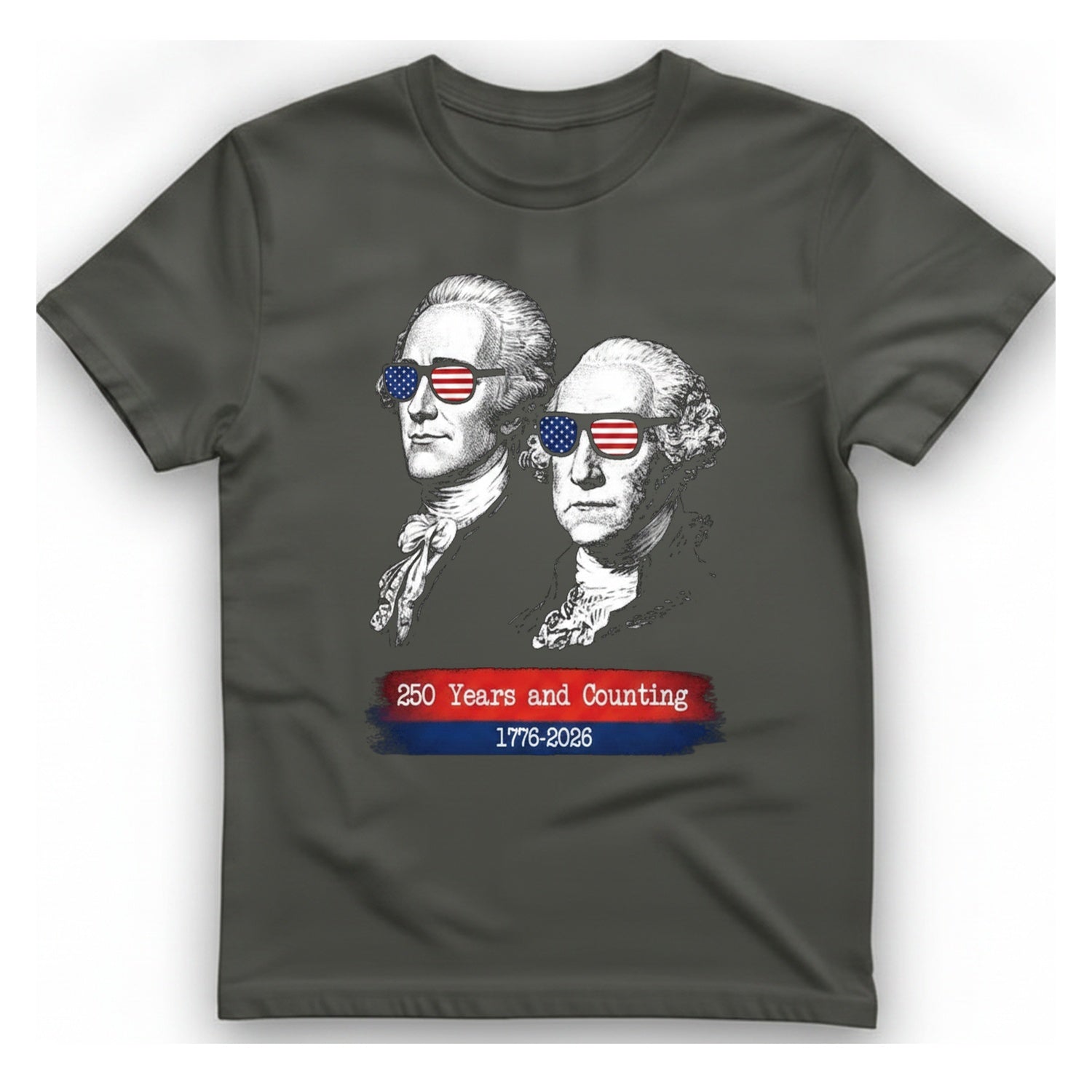 Years Counting T-Shirt - Charcoal front