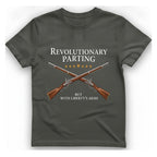 Revolutionary Parting T-Shirt - Charcoal front
