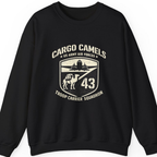 Cargo Camels WWII Usaaf Troop Sweatshirt - Black front