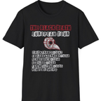 The Black Death European Tour T-Shirt - Black front