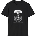 First Phone Call Panic T-Shirt - Black front