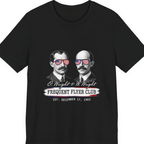 Wright Brothers Frequent Flyer Premium Tee - Black front