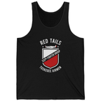 Red Tails 332Nd Fighter Group Tank Top - Black front