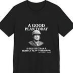 Patton Good Plan Premium Tee - Black front