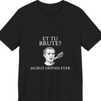 Et Tu Brute T-Shirt - Black front