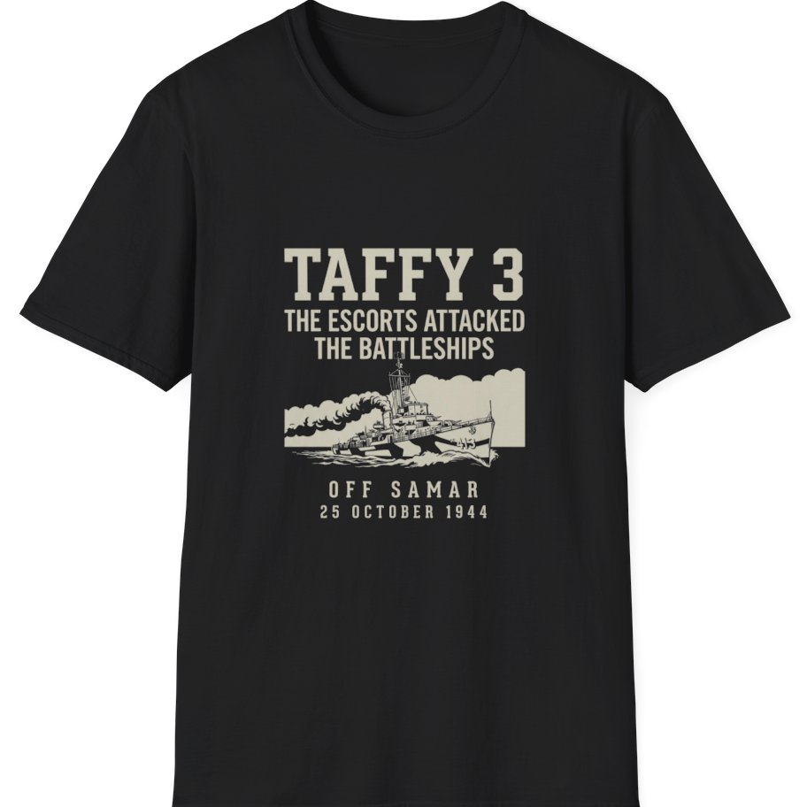 Taffy 3 Off Samar T-Shirt - Black front