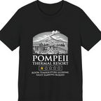 Pompeii Thermal Resort Premium Tee - Black front