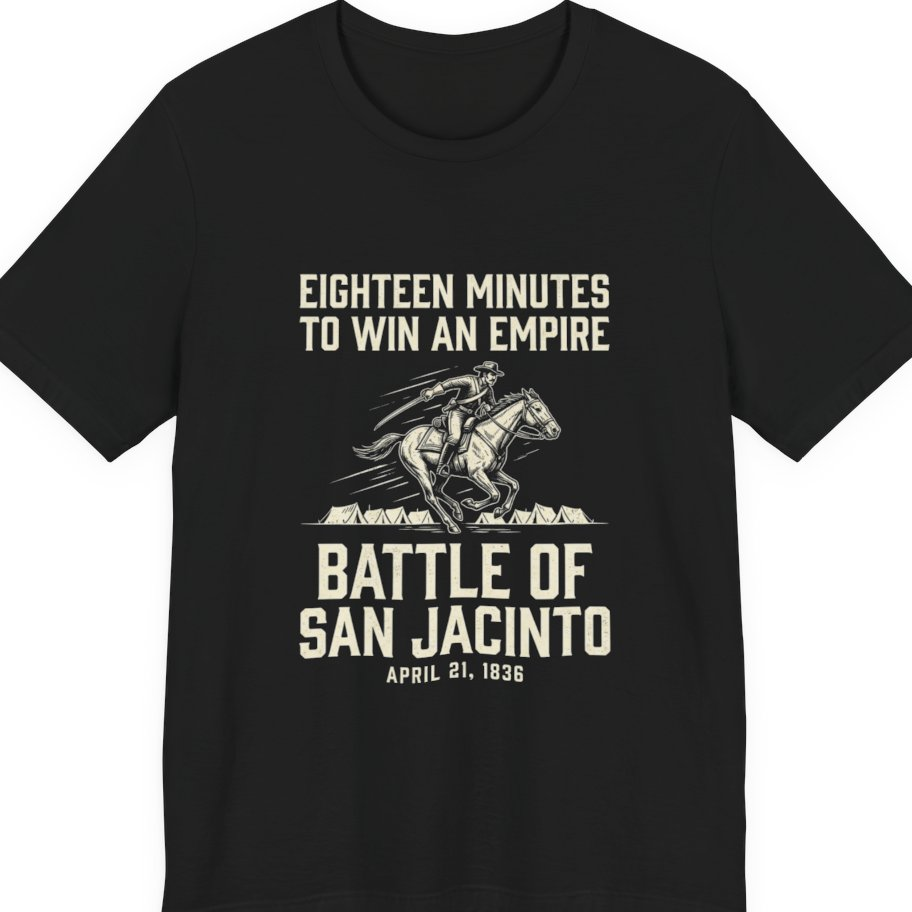 San Jacinto Eighteen Minutes Premium Tee - Black front