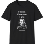Cogito Ergo Sum T-Shirt - Black front