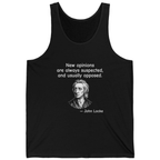 Locke New Opinions Tank Top - Black front
