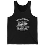 Whites of Their Eyes Bunker Tank Top - Black front