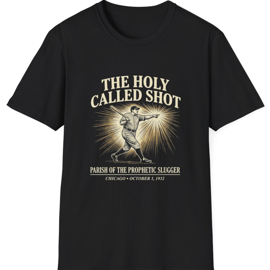 Divine Called Shot T-Shirt - Black front