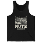 Bastogne Nuts Defiance Tank Top - Black front
