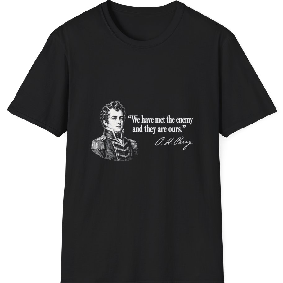We Have Met The Enemy T-Shirt - Black front