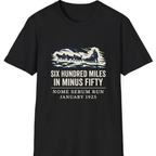 Nome Serum Run Minus Fifty T-Shirt - Black front