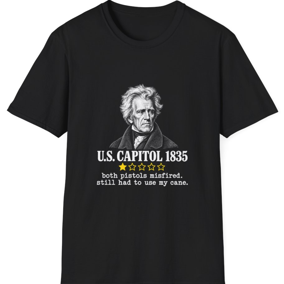 Capitol Cane Review T-Shirt - Black front