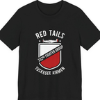 Red Tails 332Nd Fighter Group Premium Tee - Black front