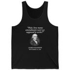 Madison Bill of Rights Deadline Tank Top - Black front