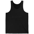 Imperialism Parental Warning Quote Tank Top - Black front