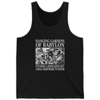 Hanging Gardens Landscaping Tank Top - Black front