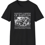Hanging Gardens Landscaping T-Shirt - Black front