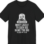 John Hancock Signature Superlative Premium Tee - Black front
