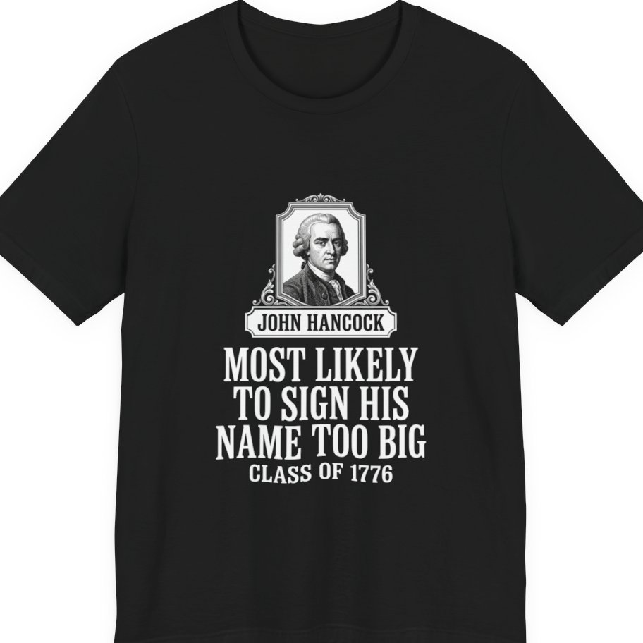 John Hancock Signature Superlative Premium Tee - Black front
