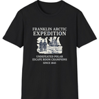 Franklin Arctic Expedition Escape Room T-Shirt - Black front