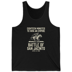 San Jacinto Eighteen Minutes Tank Top - Black front