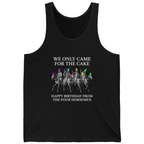 Four Horsemen Birthday Party Tank Top - Black front