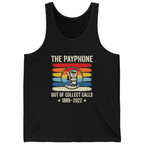 Public Payphone Memorial Tank Top - Black front