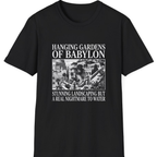 Hanging Gardens Landscaping T-Shirt - Black front