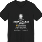 Inaugural Address Review Premium Tee - Black front