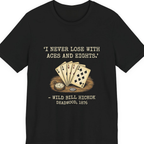 Dead Mans Hand Poker Premium Tee - Black front
