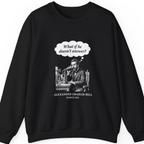 First Phone Call Panic Sweatshirt - Black front